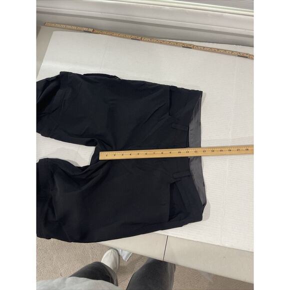 Eddie Bauer Convertible Pants Men 36x30 Black Outdoor Hiking Performance FLAW - Picture 8 of 12